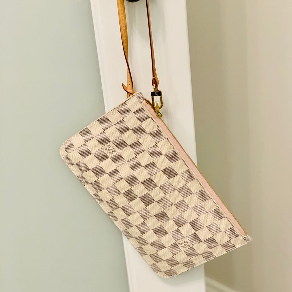 Louis Vuitton Damien Azur Wristlet/Clutch LNWOT